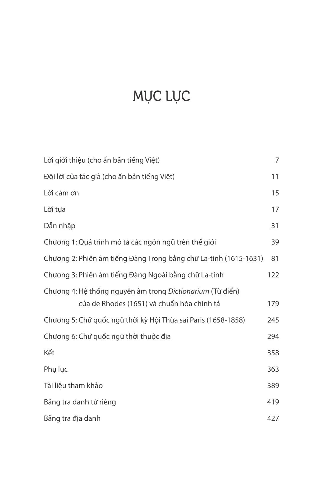 Lịch Sử Chữ Quốc Ngữ 1615-1919) Phạm Thị Kiều Ly (preorder)