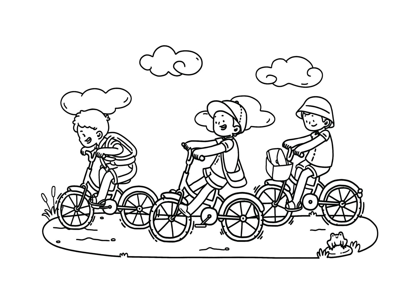 Sách tô màu Xe kem ngọt mùa hè