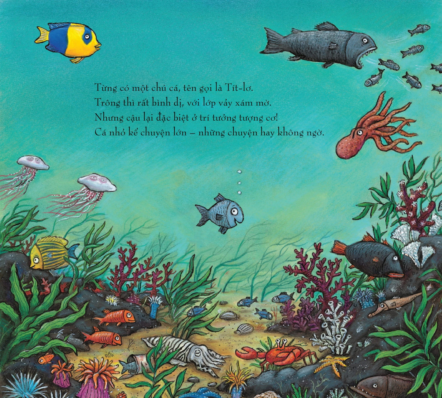 Chú cá kể chuyện| Julia Donaldson