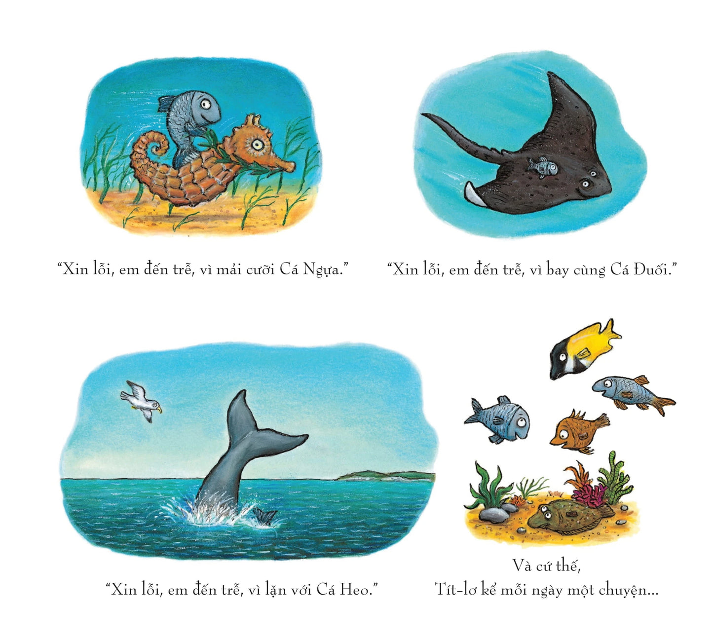 Chú cá kể chuyện| Julia Donaldson