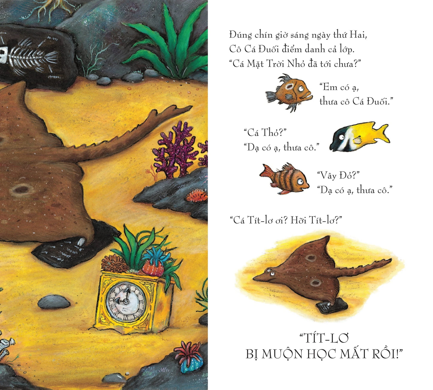 Chú cá kể chuyện| Julia Donaldson