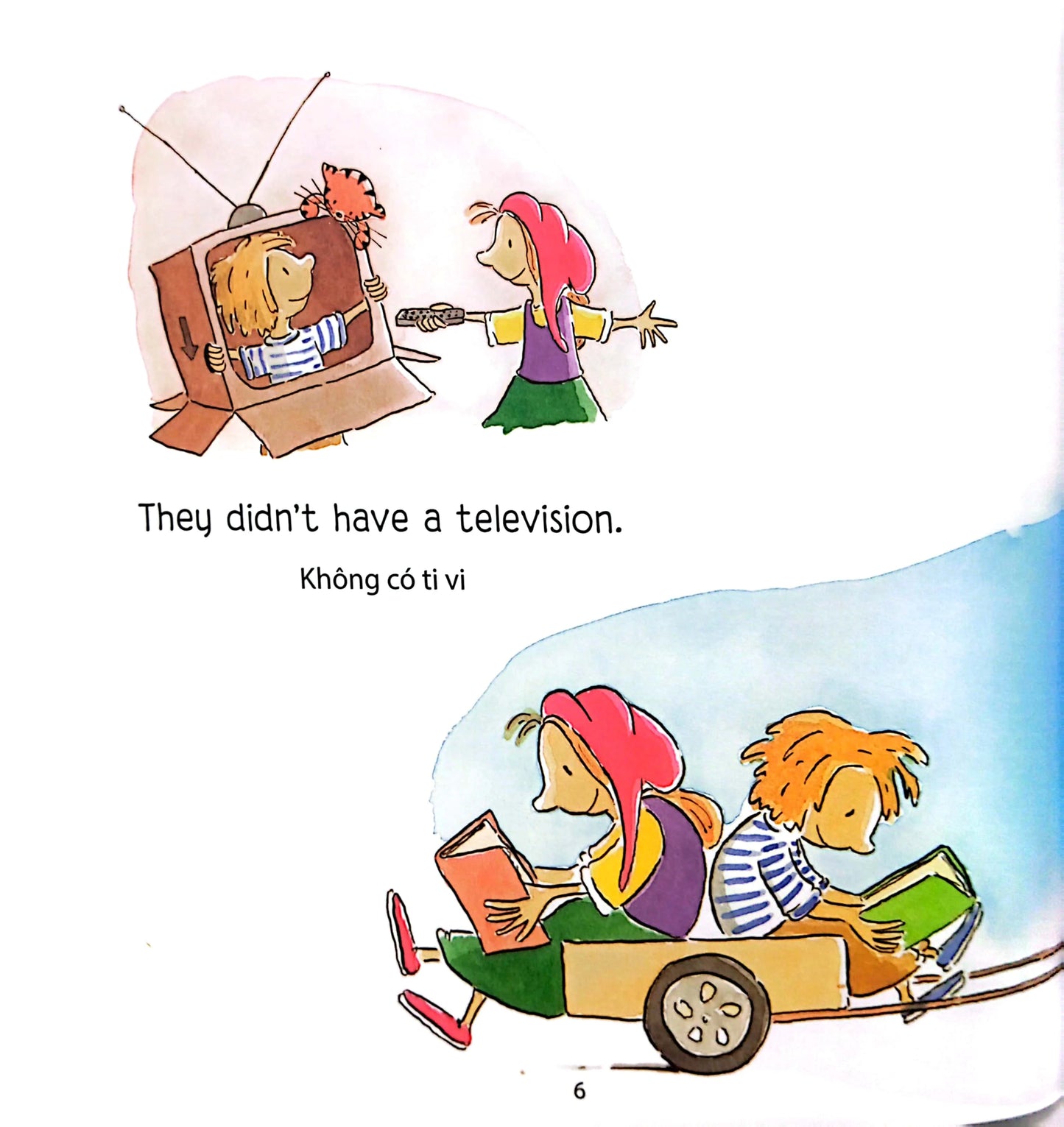 Bilingual Book The Children Who Loved Books - Những Đứa Trẻ Yêu Sách - Song Ngữ Anh-Việt