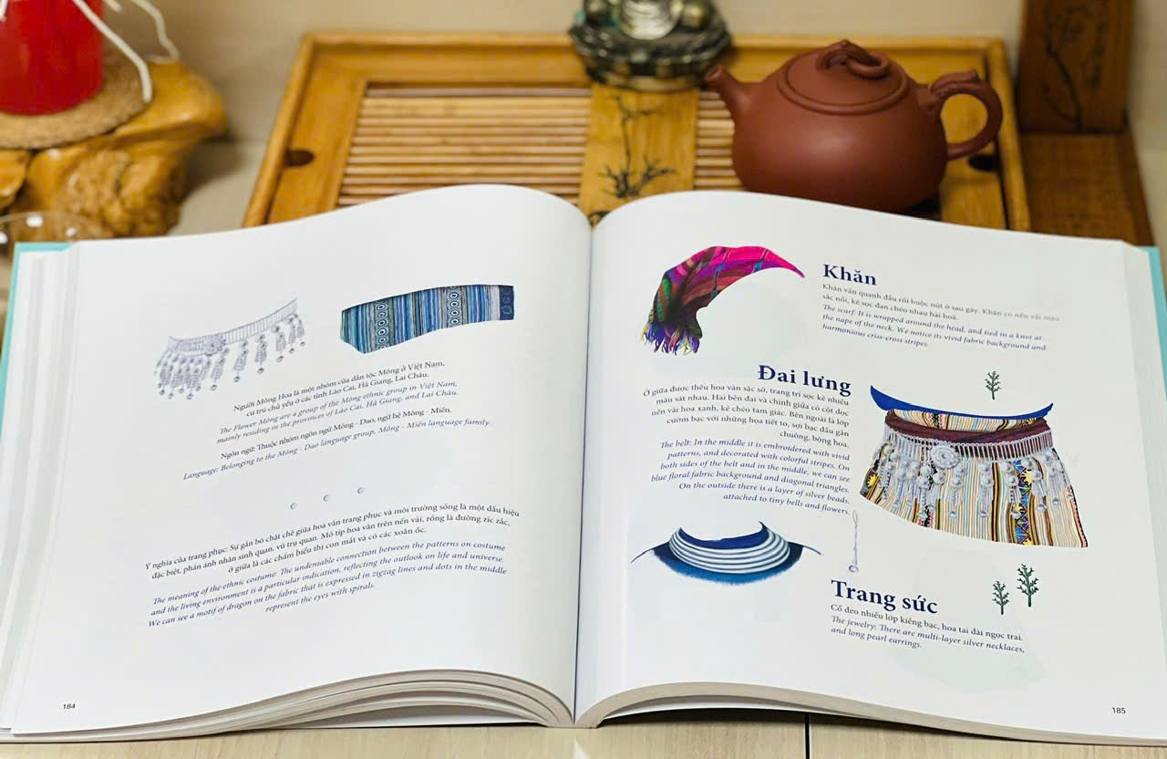 Du Khảo: Rực Rỡ Sắc Màu Trang Phục Phụ Nữ Các Dân Tộc Việt Nam (A bilingual book about traditional costumes of Vietnamese ethnic groups)