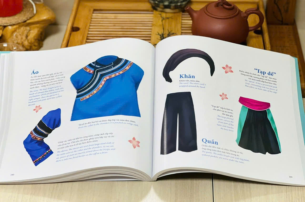 Du Khảo: Rực Rỡ Sắc Màu Trang Phục Phụ Nữ Các Dân Tộc Việt Nam (A bilingual book about traditional costumes of Vietnamese ethnic groups)