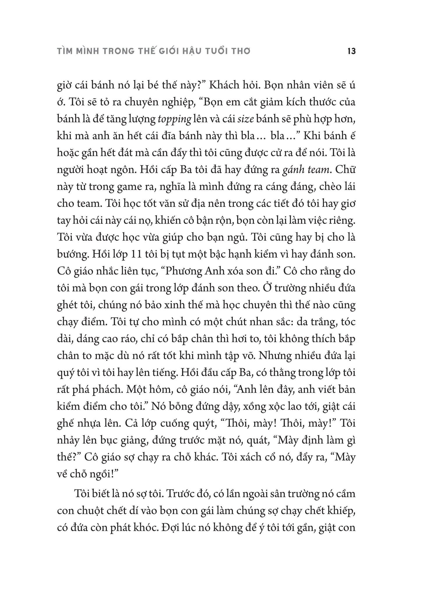 Tìm Mình Trong Thế Giới Hậu Tuổi Thơ