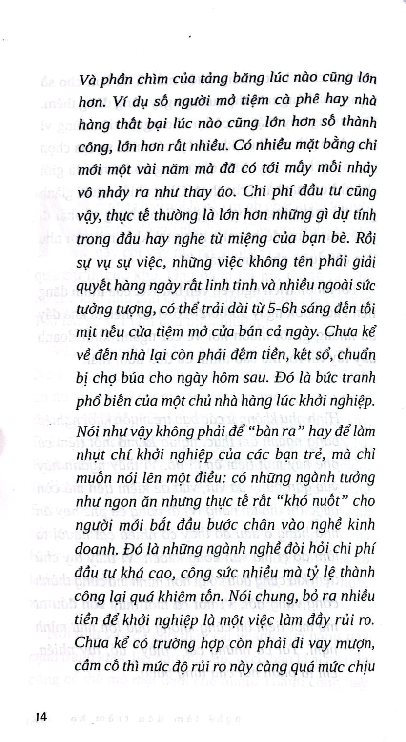 Chỉ Có Niềm Đam Mê - 20 Điều Chia Sẻ Cùng Người Khởi Nghiệp