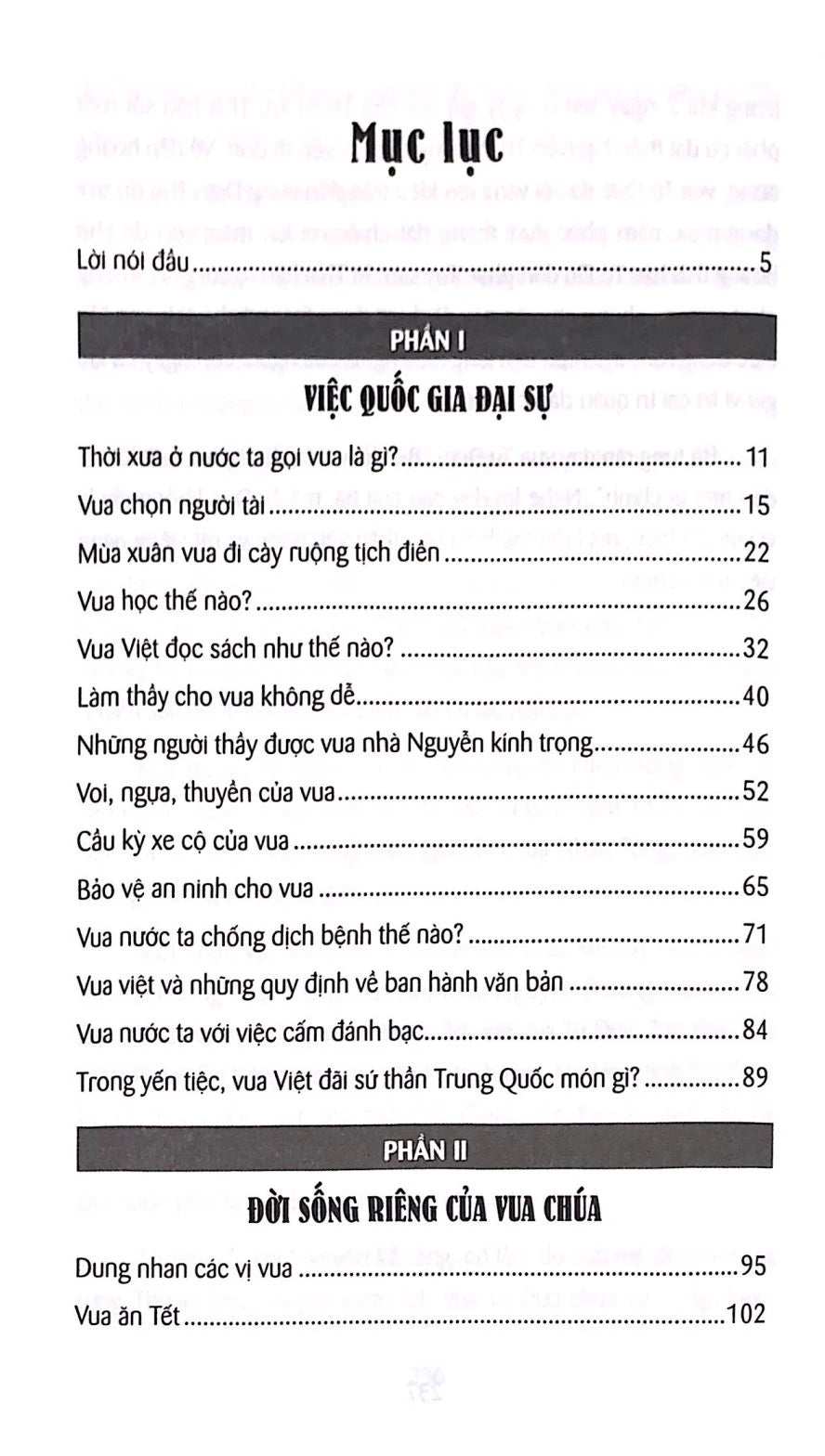 Vua Chúa Việt Nam Và Những Điều Chưa Biết (Vietnamese Kings and Rulers: Little-Known Stories)