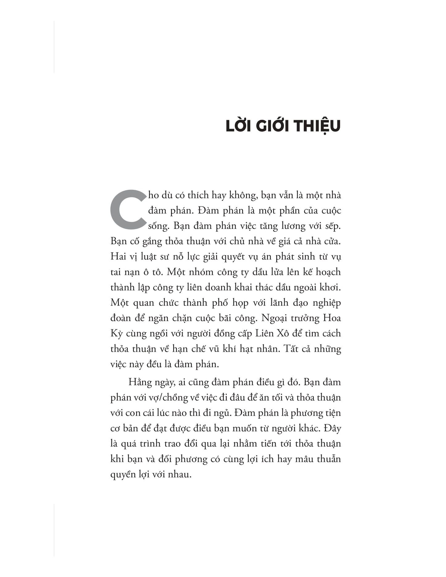Thương Lượng Không Nhân Nhượng - Bí Quyết Giành Lợi Thế Trong Mọi Cuộc Đàm Phán - Getting To Yes
