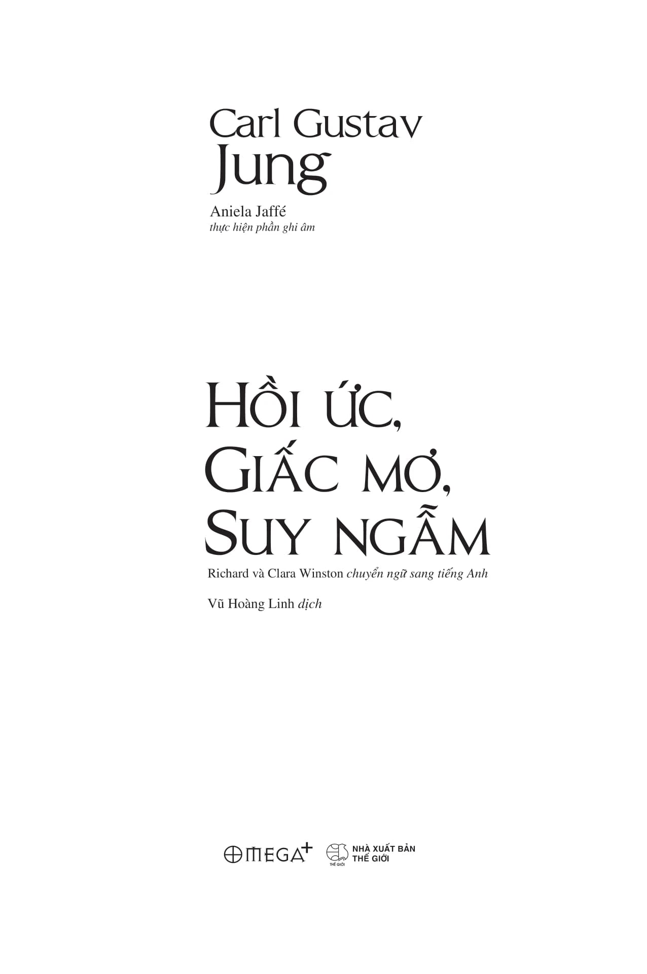 Hồi Ức, Giấc Mơ, Suy Ngẫm – Carl Jung