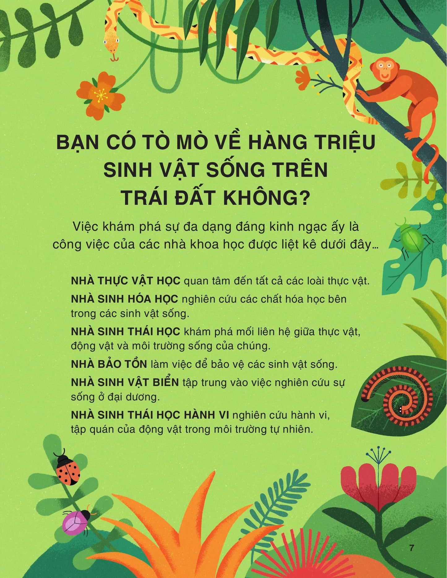 Hiểu về nghề nghiệp các nhà khoa học làm gì