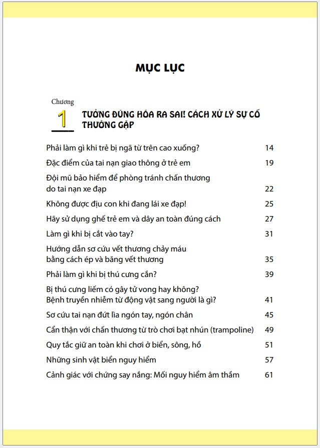 Sơ Cứu Và Phòng Ngừa Tai Nạn Trong Gia Đình