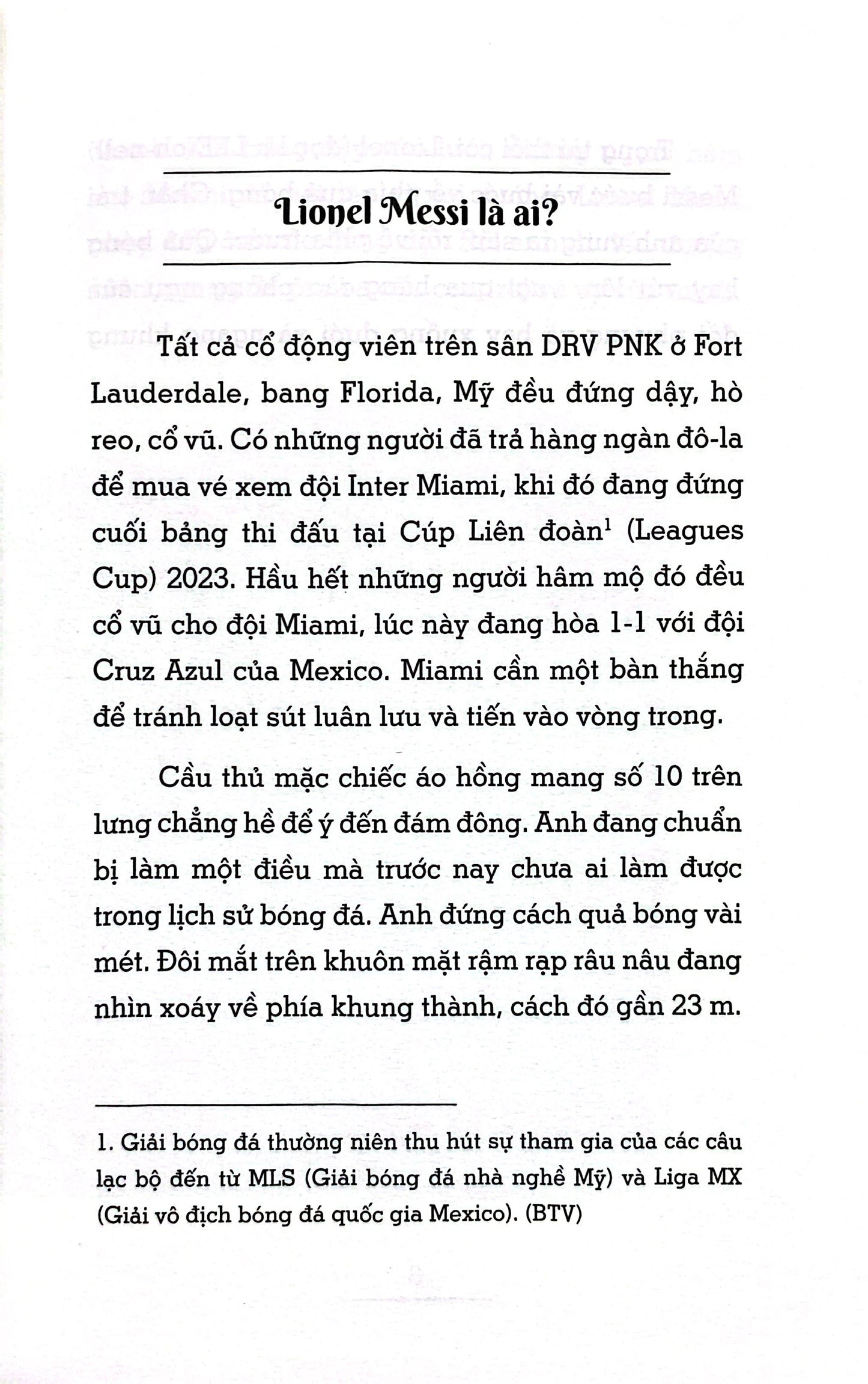 Bộ Sách Chân Dung - Những Người Thay Đổi Thế Giới - Lionel Messi Là Ai?
