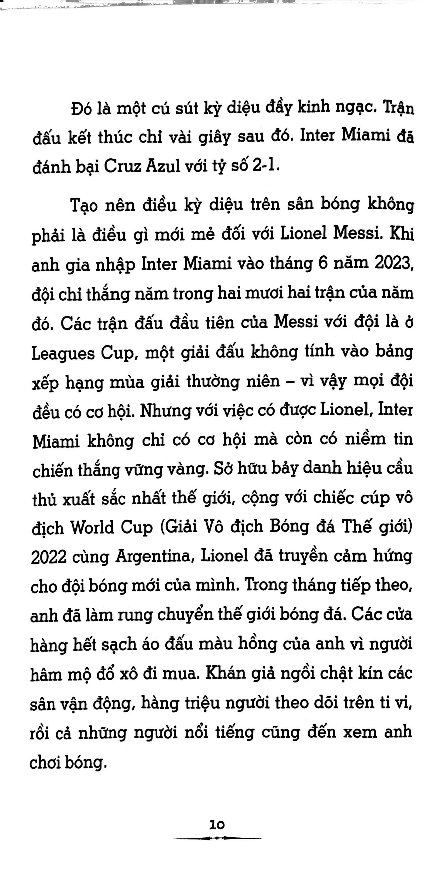 Bộ Sách Chân Dung - Những Người Thay Đổi Thế Giới - Lionel Messi Là Ai?