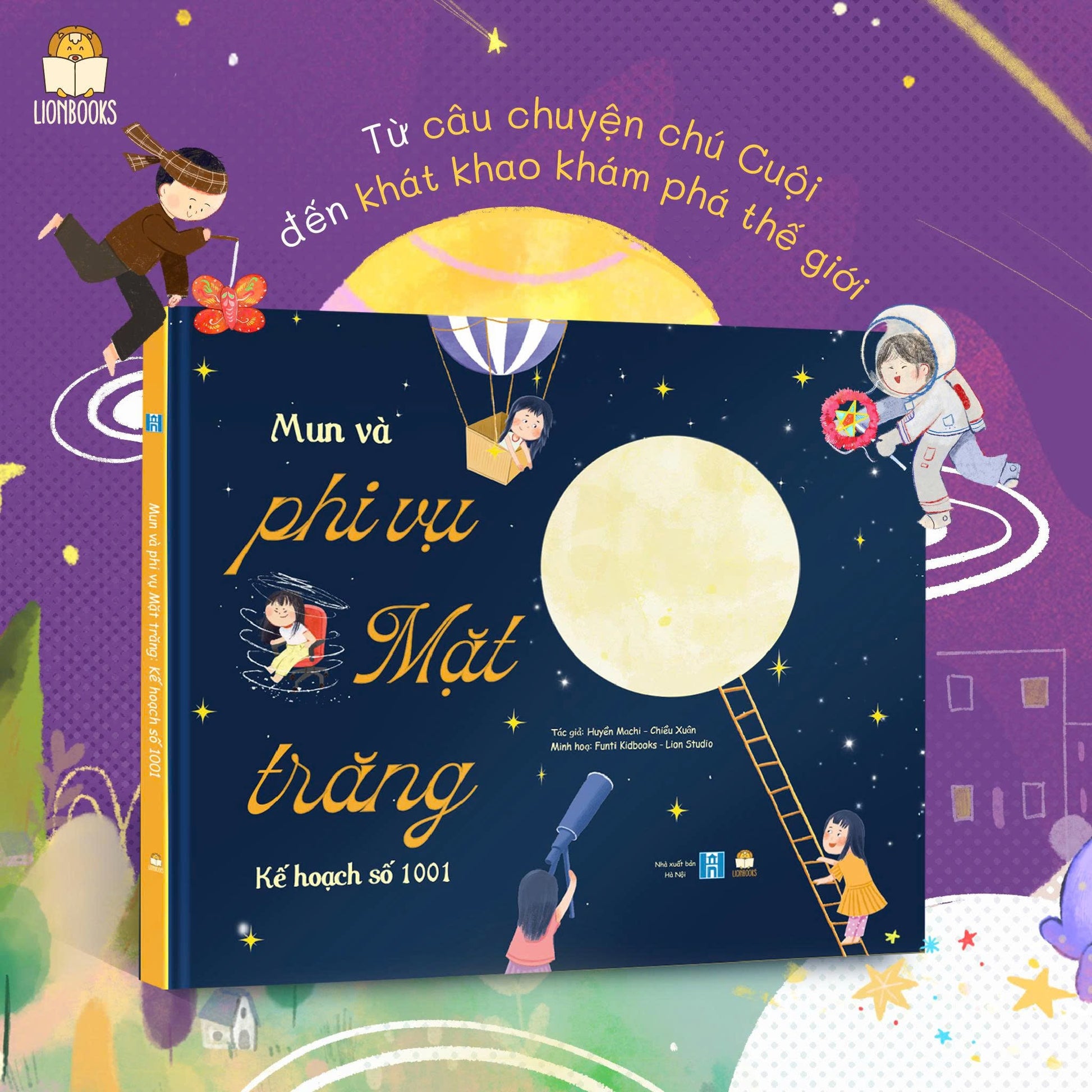 Mun và Phi vụ Mặt trăng (MidAutumn Book in Vietnamese)