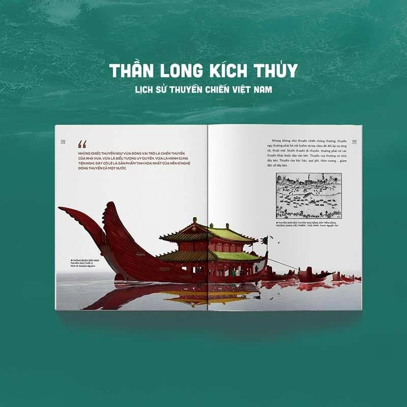 Thần Long Kích Thủy - Lịch Sử Thuyền Chiến Việt Nam (A History of Vietnamese War Ship) - PREORDER