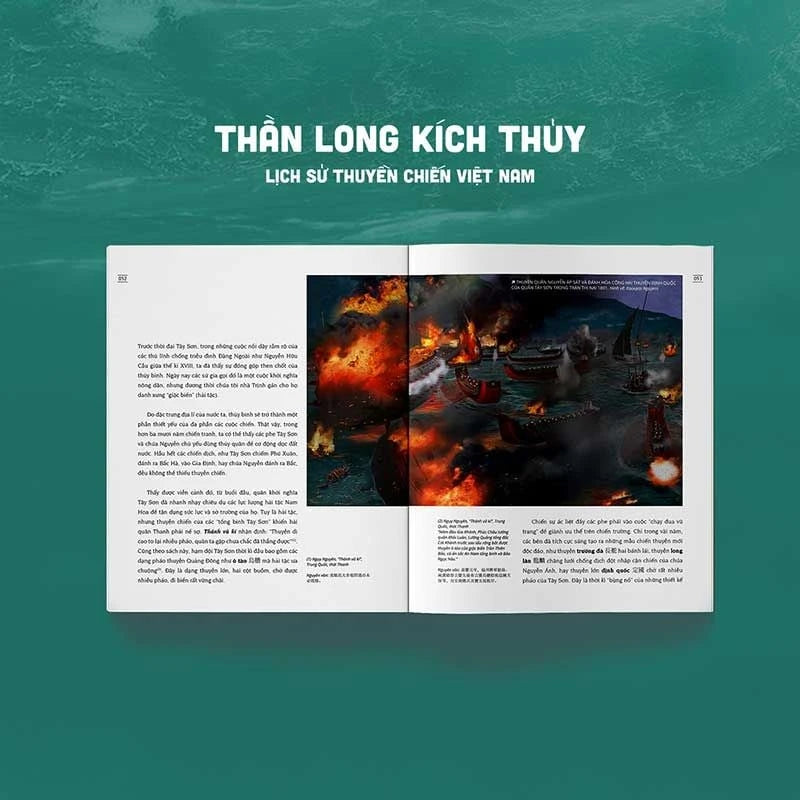 Thần Long Kích Thủy - Lịch Sử Thuyền Chiến Việt Nam (A History of Vietnamese War Ship) - PREORDER