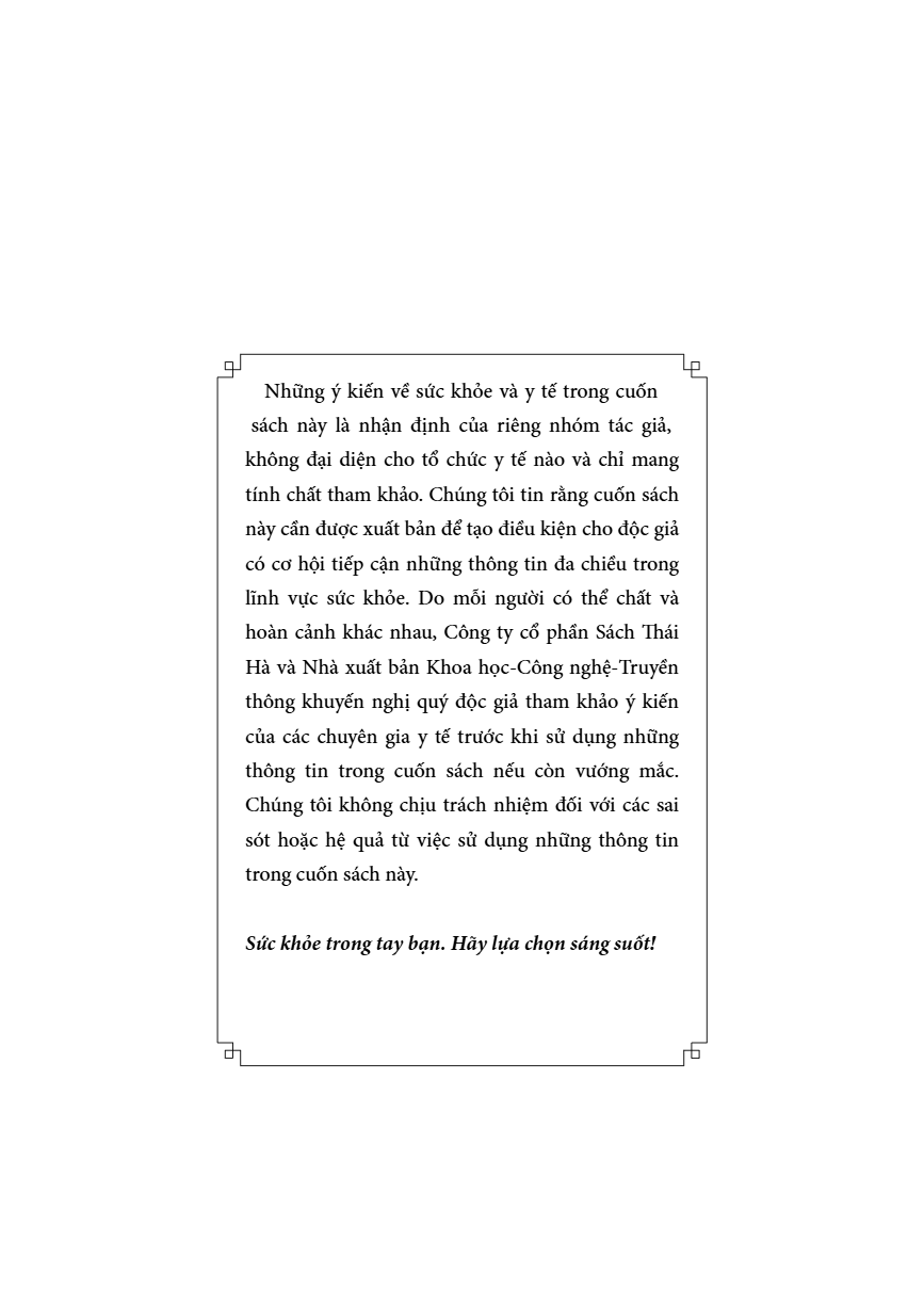 Minh Triết Trong Lối Sống - Hành Trình Để Có Sức Khoẻ Toàn Diện Và Phòng Chống Bệnh Không Lây Nhiễm