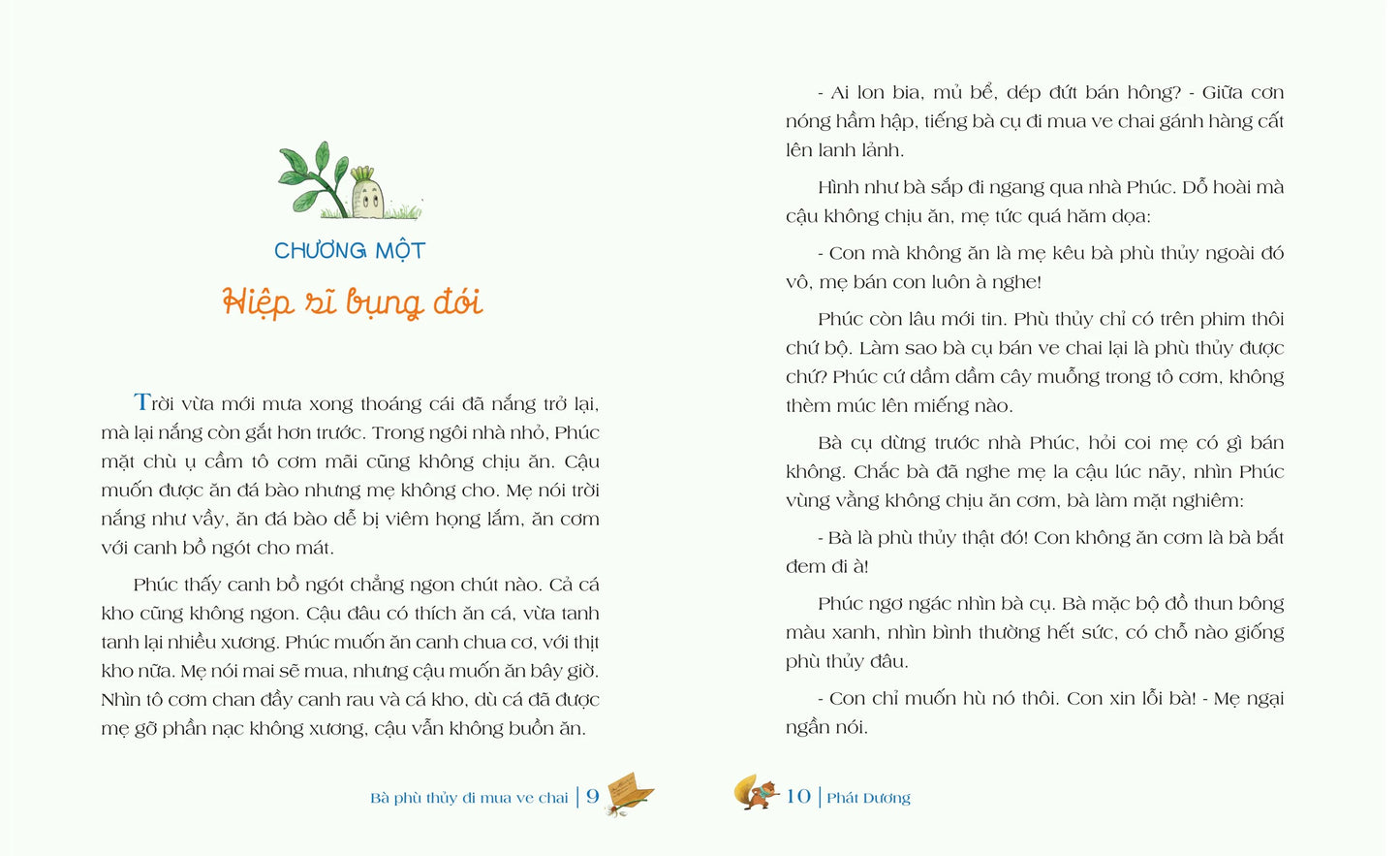 Bà phù thủy đi mua ve chai