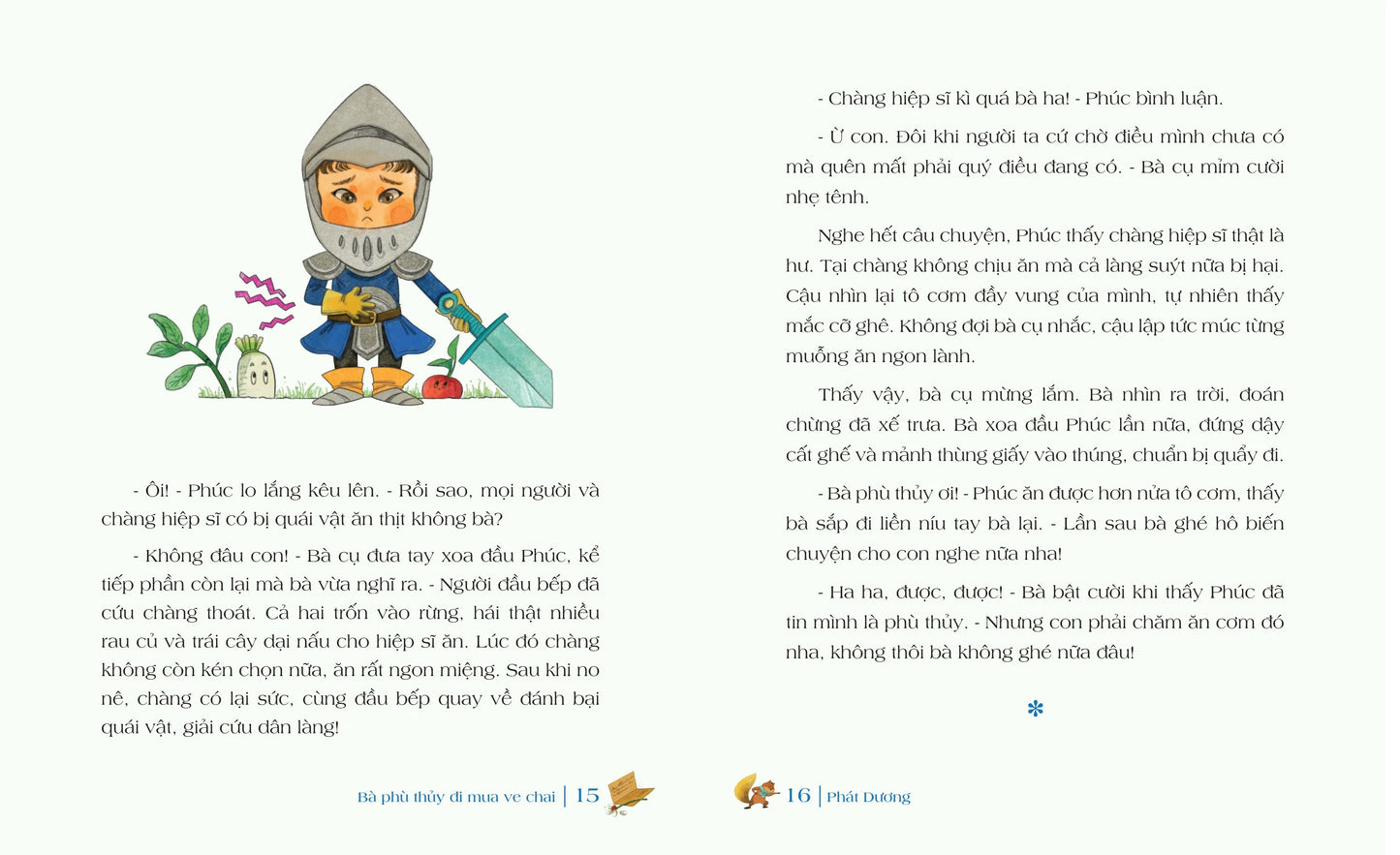 Bà phù thủy đi mua ve chai