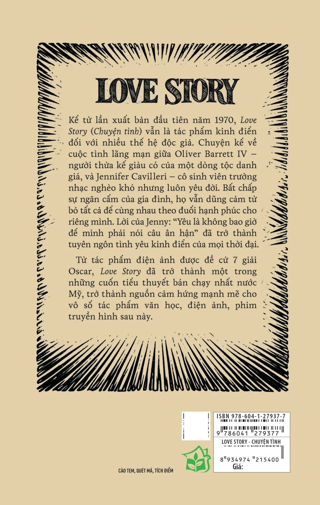 Love Story - Chuyện Tình - Song Ngữ Anh-Việt