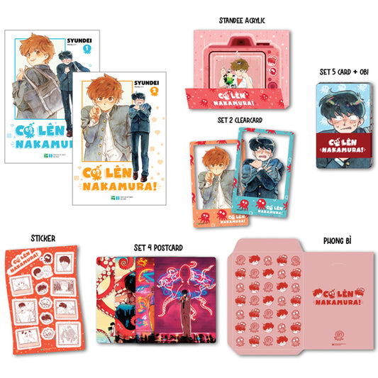Cố lên Nakamura! - Combo 2 tập - Bản sưu tầm và Bản Đặc biệt