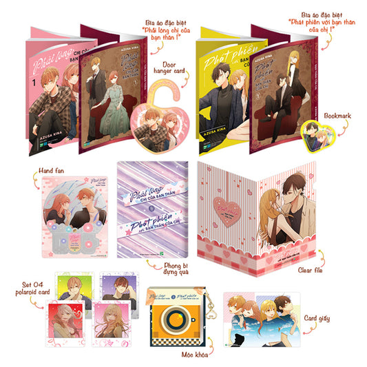 Bộ Manga - Phải Lòng Chị Của Bạn Thân - Tập 1 + Phát Phiền Với Bạn Thân Của Chị - Tập 1 (Bộ 2 Cuốn) - Bản Sưu Tầm / Bản Đặc Biệt