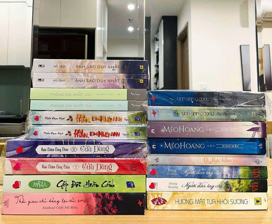 Sách Ngôn Tình : Mèo Hoang, Ánh sao duy nhất, Cá mực hầm mật...