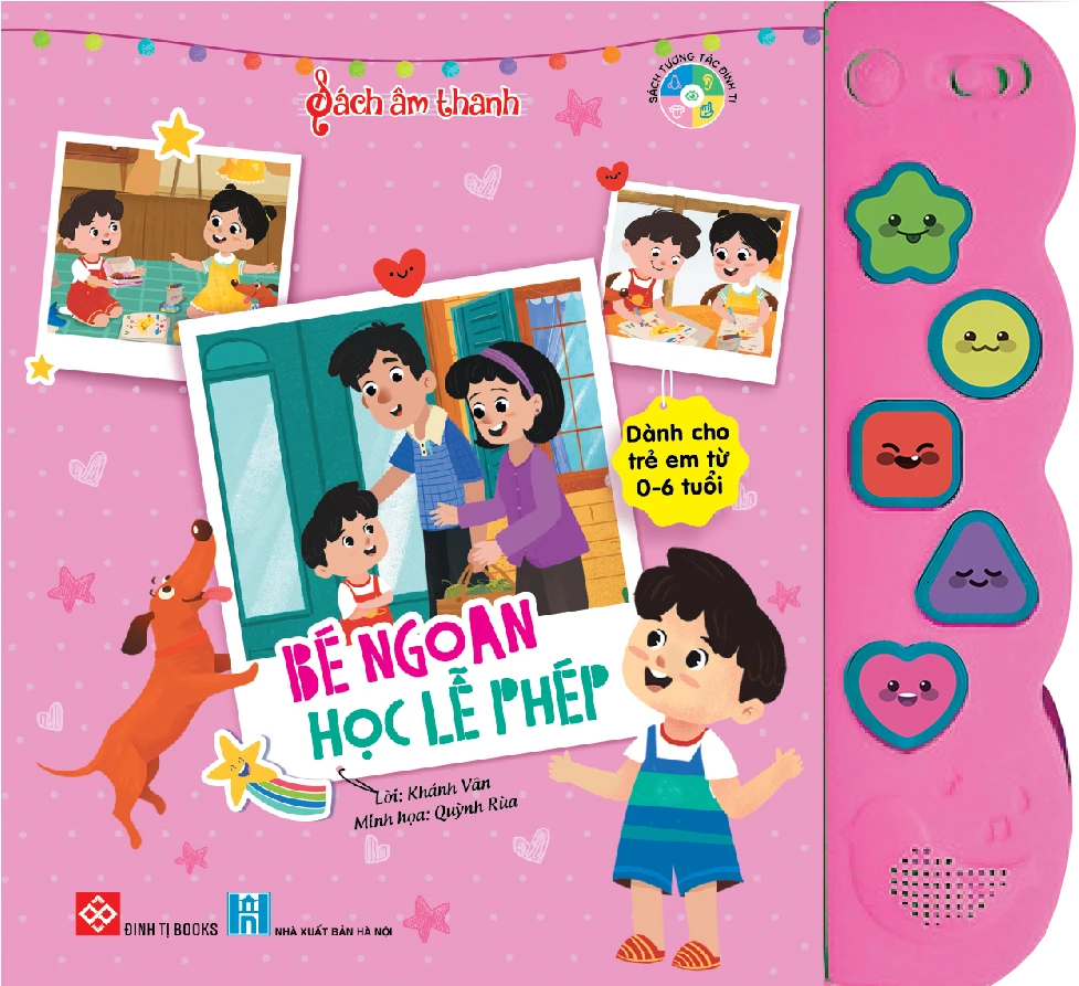 Sách âm thanh Bé ngoan học lễ phép