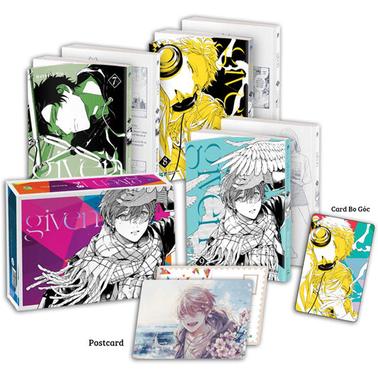 Bộ Manga - Given: Tập 7 - 9 (Bộ 3 Tập) - Bản Sưu Tầm