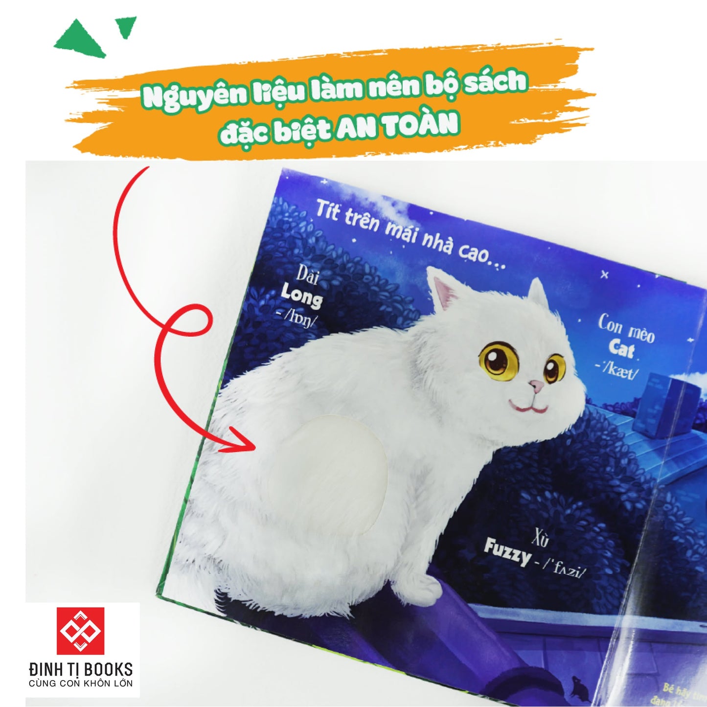 Touch & Feel Animal World Books (Vietnamese-English) |  Toddler Sensory Books 0-3 | Sờ Chạm Khám Phá Động Vật