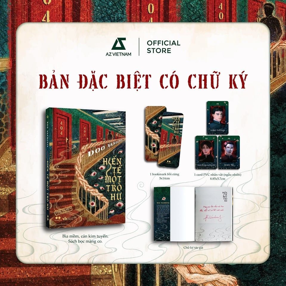 Hiến Tế Một Trò Hư - Bản Đặc Biệt có chữ ký