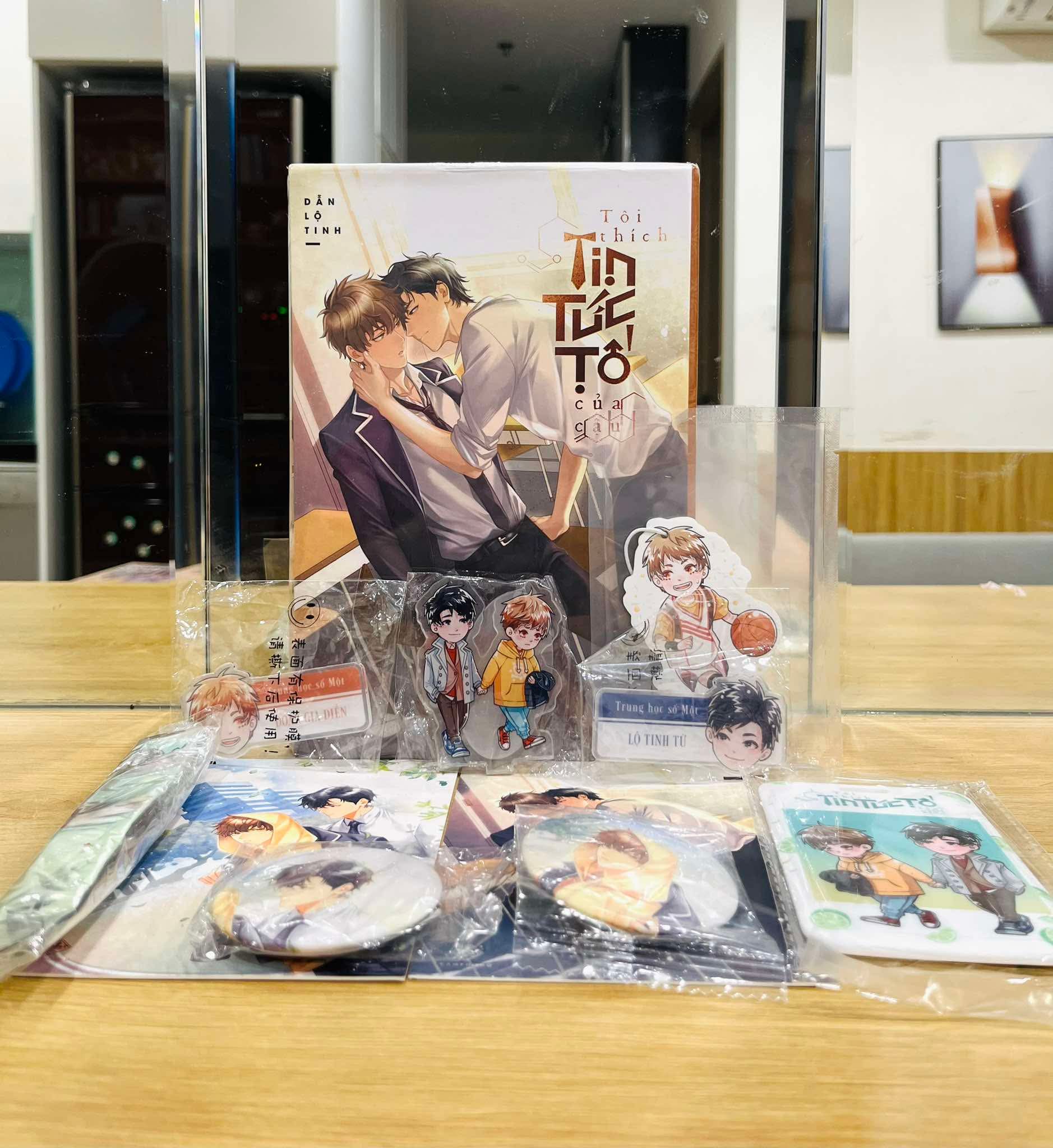 Boxset tôi thích tin tức tố của cậu