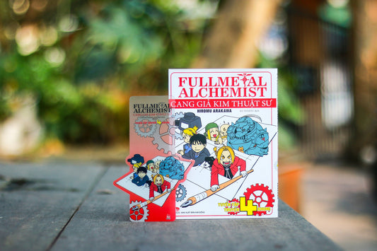 FULLMETAL ALCHEMIST - CANG GIẢ KIM THUẬT SƯ - TUYỂN TẬP TRUYỆN 4 KHUNG (TẶNG KÈM BOOKMARK)