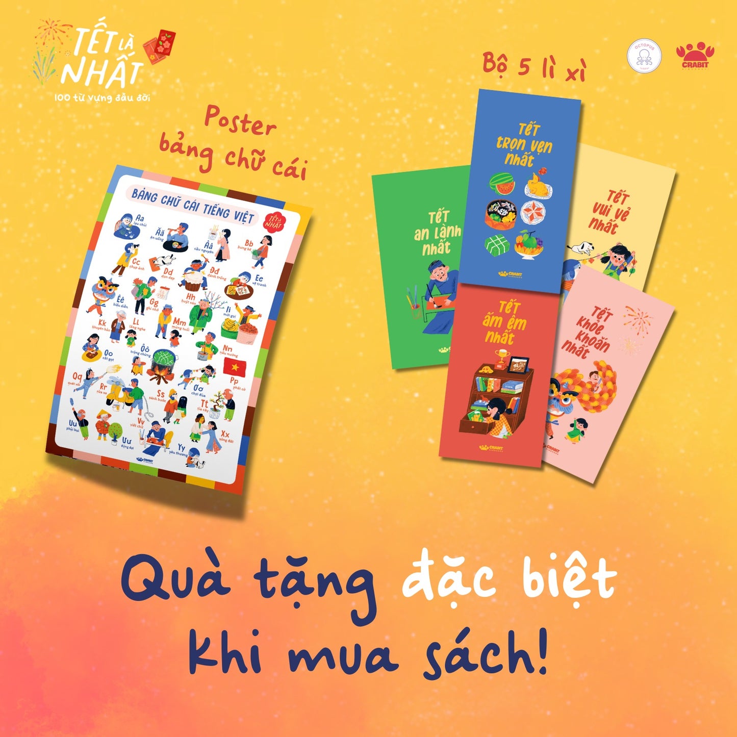 Tết là nhất! Cuốn sách 100 từ vựng về Tết (A boardbook of 100 words about Tết)