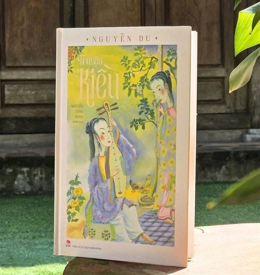 Truyện Kiều Nguyễn Du - Bìa Cứng Bản in màu kèm minh hoạ