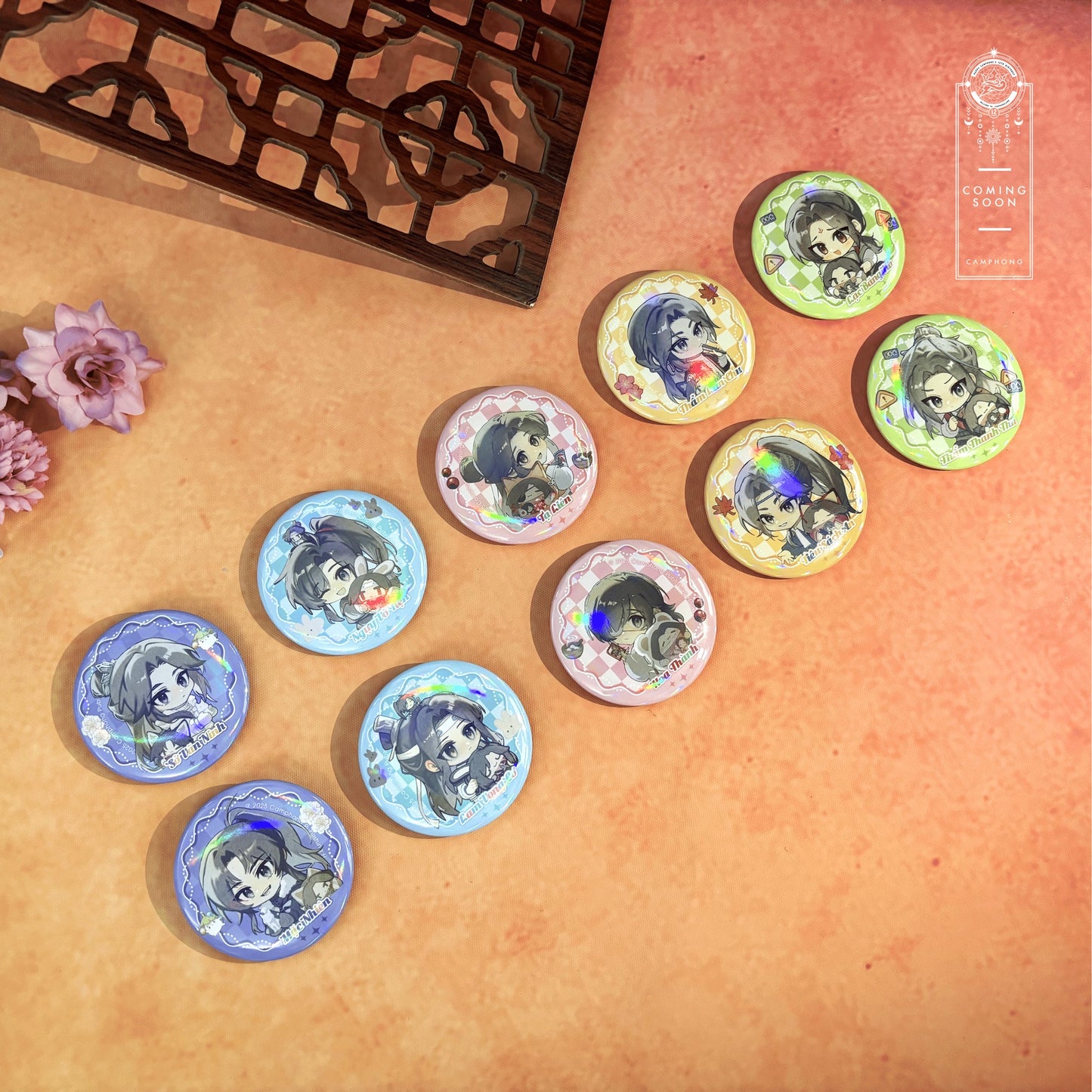 Standee Chibi Shaker Picnic Series 2025