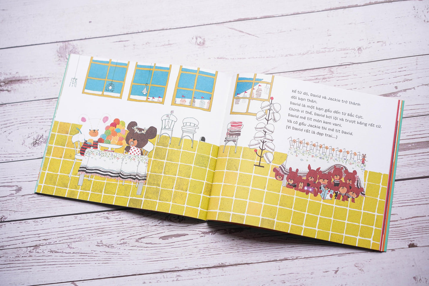 Combo 6 cuốn The Bear School (Trường Học Của Gấu)