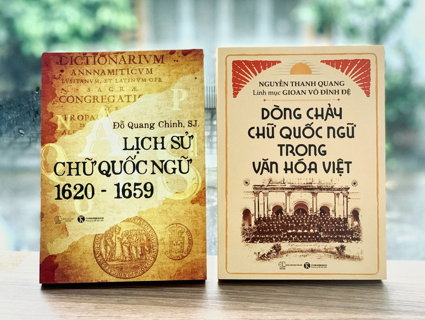 BỘ SÁCH LỊCH SỬ CHỮ QUỐC NGỮ TRONG VĂN HÓA VIỆT (Dòng Chảy Chữ Quốc Ngữ Trong Văn Hóa Việt &  Lịch sử chữ Quốc ngữ (1620 - 1659)