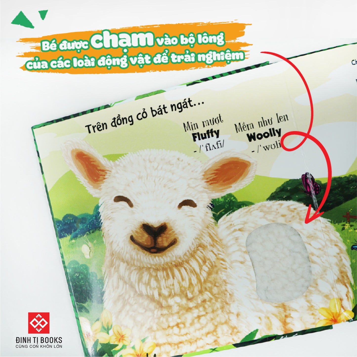 Touch & Feel Animal World Books (Vietnamese-English) |  Toddler Sensory Books 0-3 | Sờ Chạm Khám Phá Động Vật