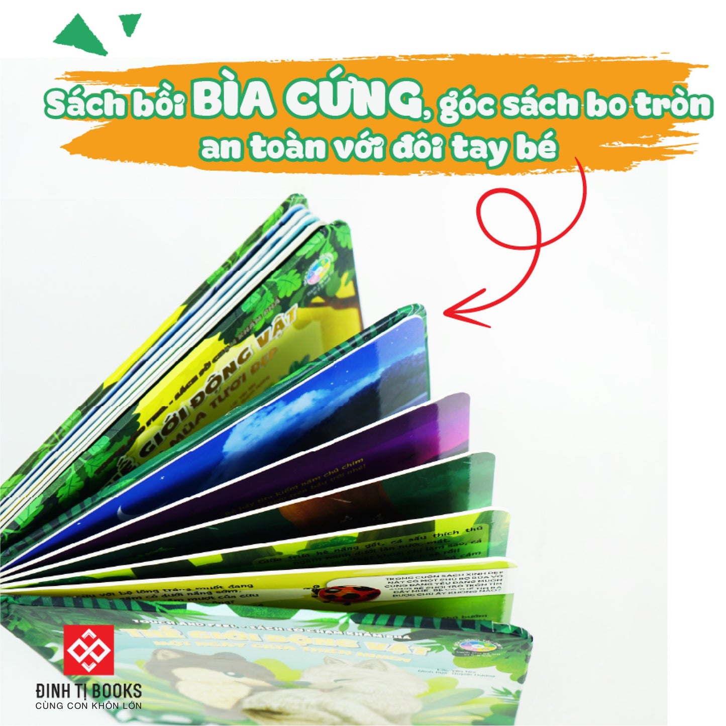 Touch & Feel Animal World Books (Vietnamese-English) |  Toddler Sensory Books 0-3 | Sờ Chạm Khám Phá Động Vật