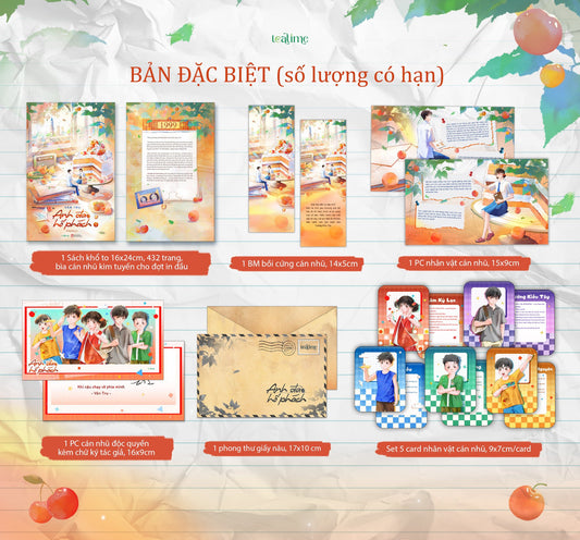 Anh Đào Hổ Phách - Vân Trụ - Tập 1 - Bản đặc biệt và Bản Thường