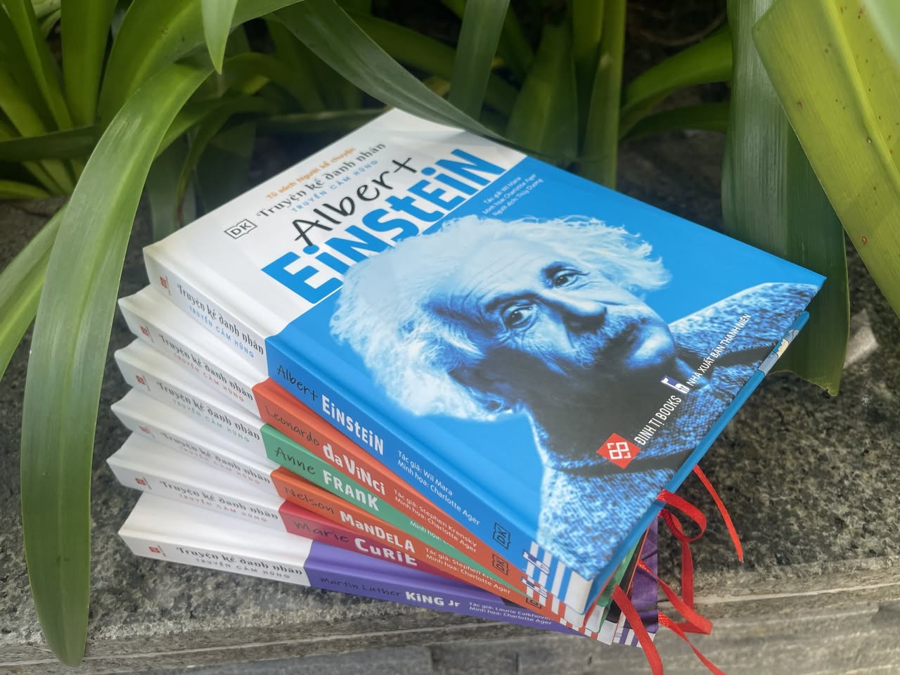 Combo 6 Tập Truyện Kể Danh Nhân Truyền Cảm Hứng Inspiring Biographies for Young Readers