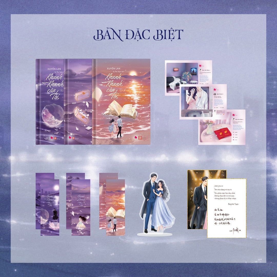 Khanh Khanh Của Tôi - Tập 1 + Tập 2 + Tập 3 (Bộ 3 Tập) - Bản Đặc Biệt và Bản Thường