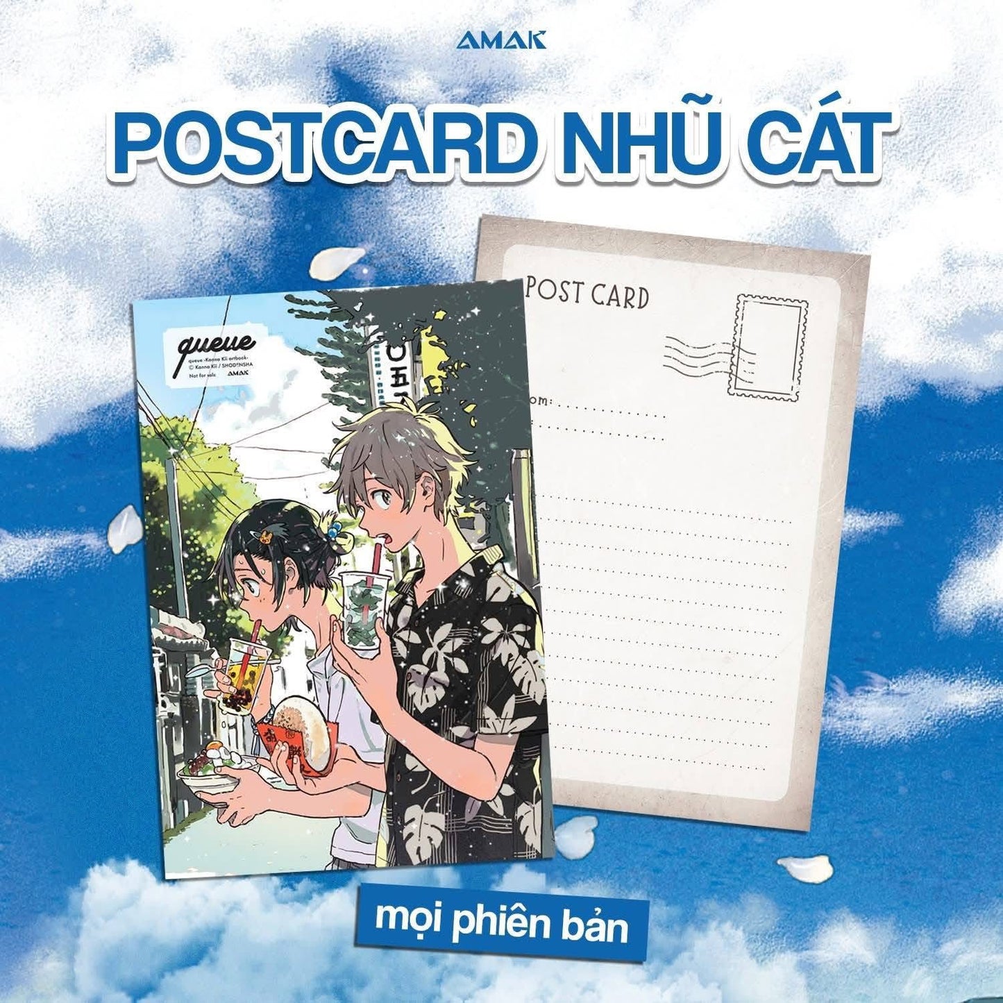 Queue - Kii Kanna Artbook - Bản Đặc Biệt  và Bản Thường