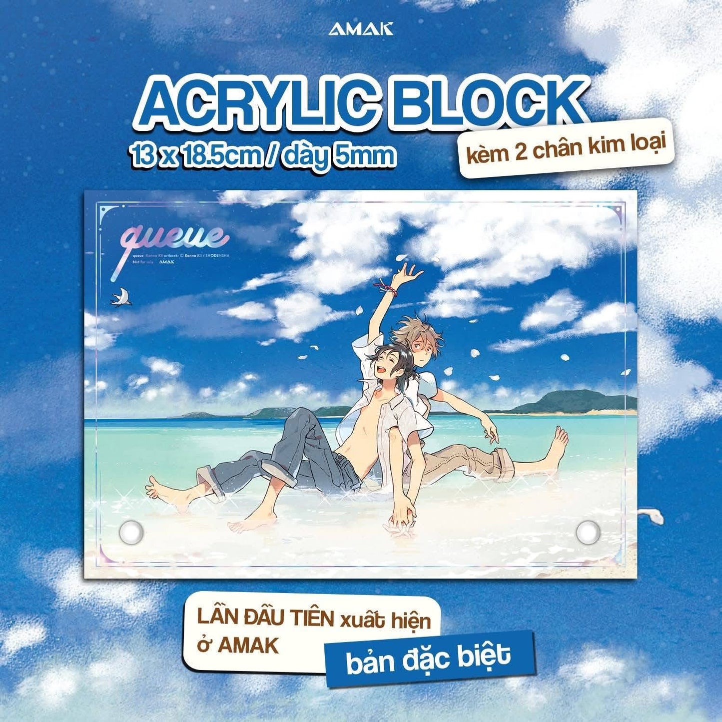 Queue - Kii Kanna Artbook - Bản Đặc Biệt  và Bản Thường