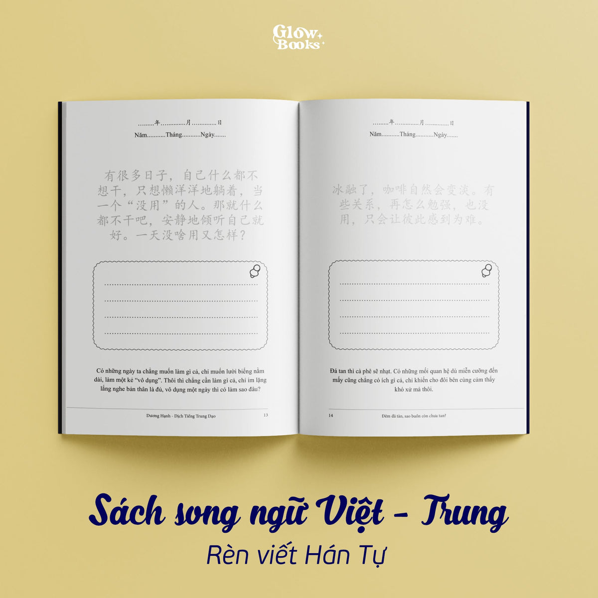 Đêm Đã Tàn Sao Buồn Còn Chưa Tan? - Sách Song Ngữ Việt - Trung