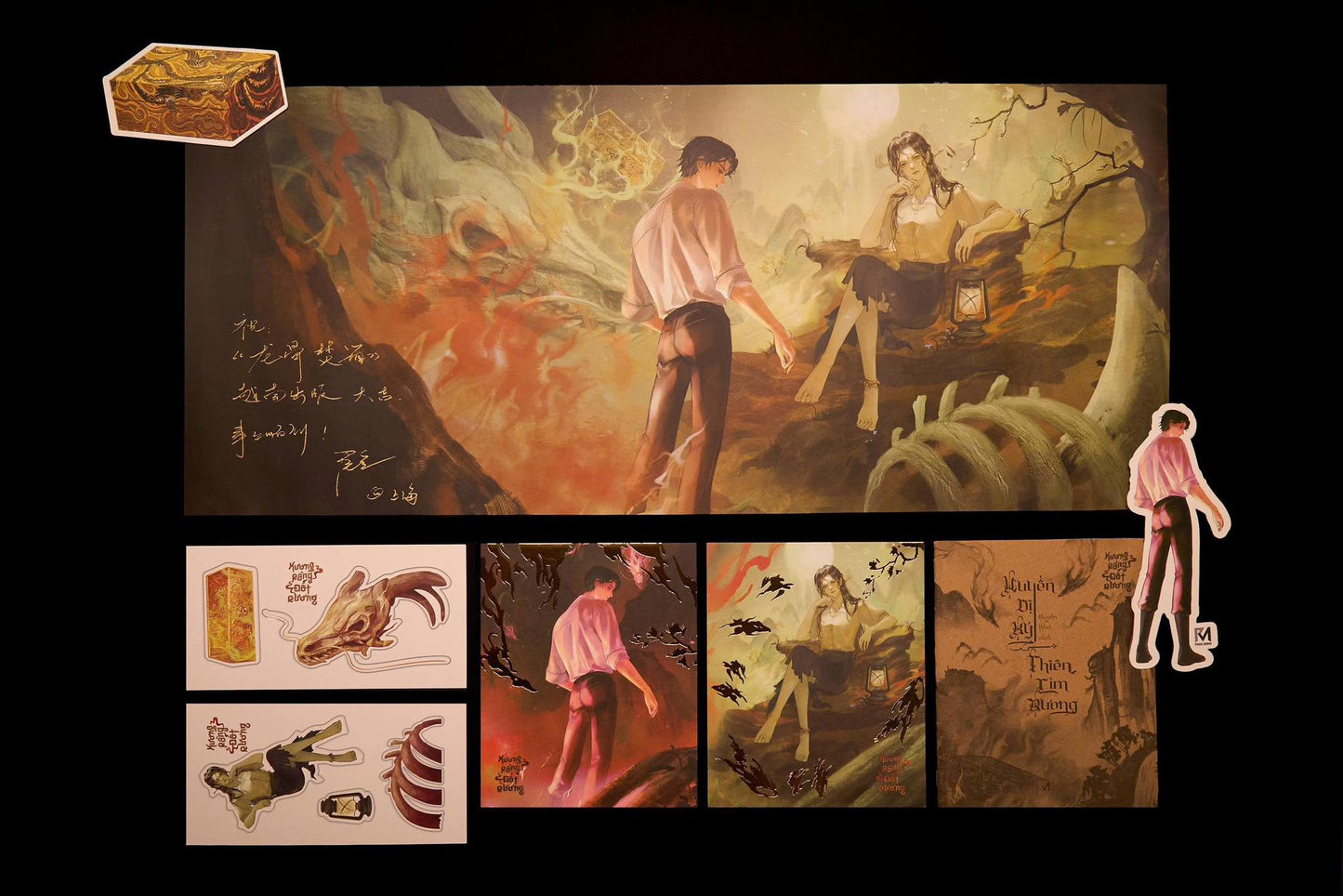 Boxset Xương Rồng Đốt Rương TẬP 1,2,3,4 - Bản Siêu Đặc Biệt