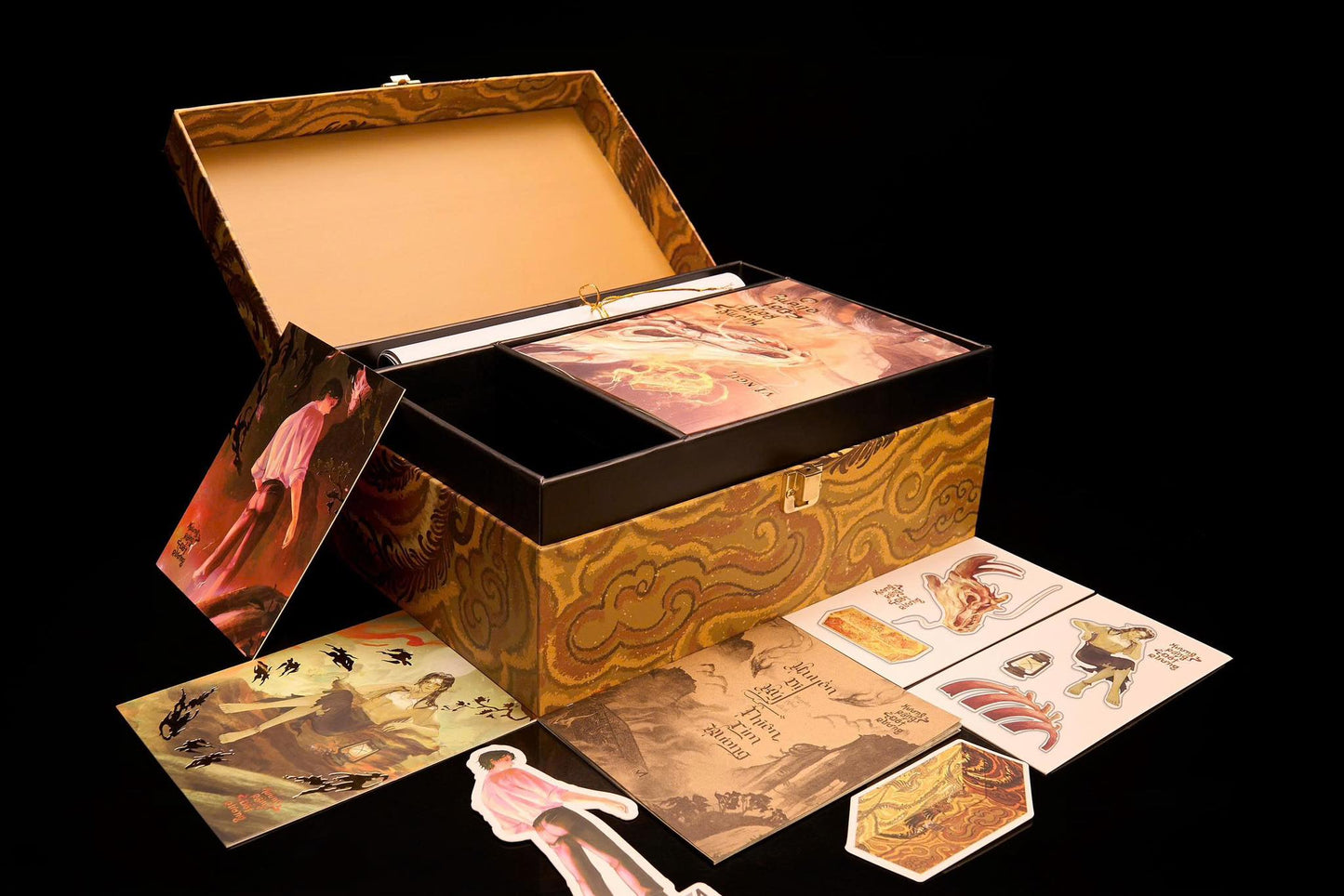 Boxset Xương Rồng Đốt Rương TẬP 1,2,3,4 - Bản Siêu Đặc Biệt