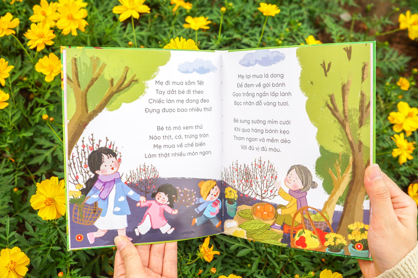 Thơ Tết Dành Cho Thiếu Nhi| Short poems about Lunar New Year in Vietnamese hardcover
