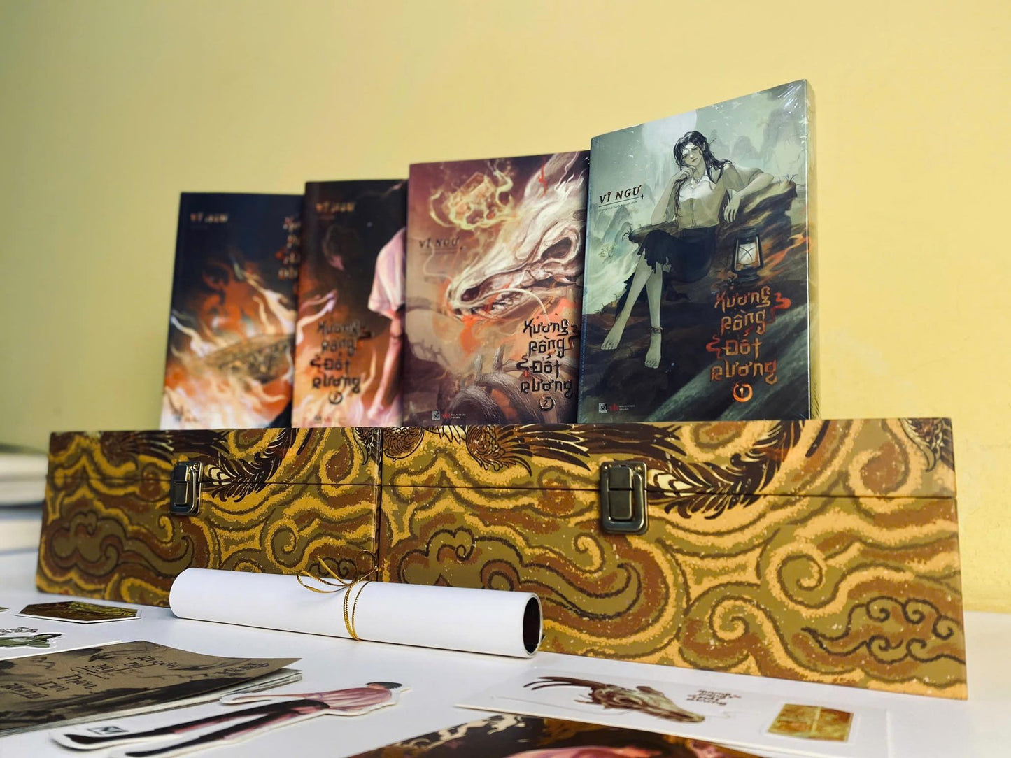 Boxset Xương Rồng Đốt Rương TẬP 1,2,3,4 - Bản Siêu Đặc Biệt